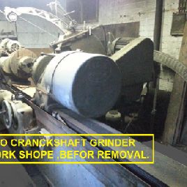 Berco Rtm 300 Rtm 300 diesel crank shaft grinder