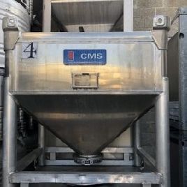 Cms aluminium container 700 litres type rcev28