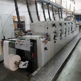 Máquina de impresión de etiquetas offset sin agua Codimag Viva 340