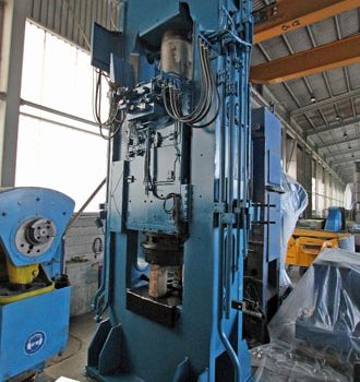 Wagner RStPö 1000 Forging press, 1000 t