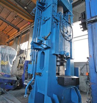 Wagner RStPö 1000 Forging press, 1000 t