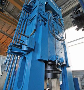 Wagner RStPö 1000 Forging press, 1000 t