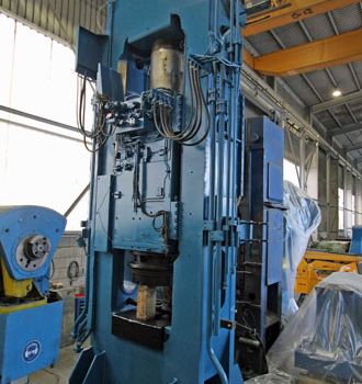 Wagner RStPö 1000 Forging press, 1000 t