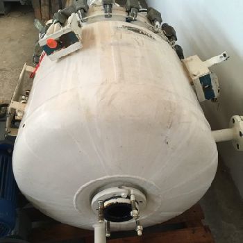 De dietrich glass-lined stirred reactor 268l