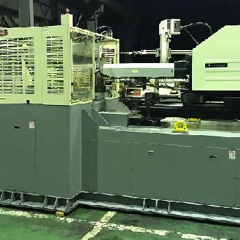 Nissei 220ton hybrid type parting injection molding machine; TNS220RE36E(2007)