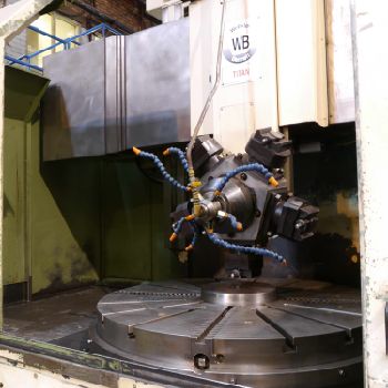 WEBSTER &amp; BENNETT TITAN 1450 SC Table type boring machine CNC