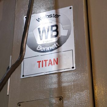 WEBSTER &amp; BENNETT TITAN 1450 SC Table type boring machine CNC