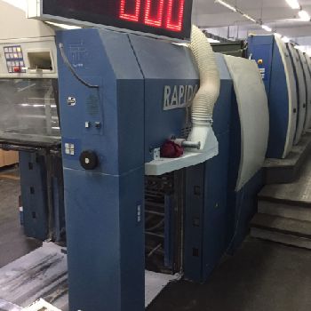 KBA Rapida 8 colors Offset