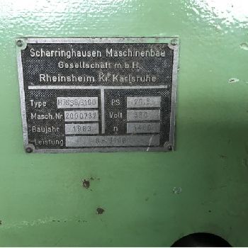 Scharringhausen - HTSS8/3100s hydraulic plate shear