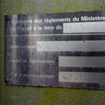 Magic MAGIC 5L MGL 5D Blowmoulding machine