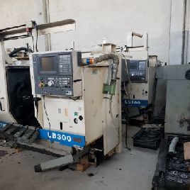 Used Okuma LB 300 cnc lathe