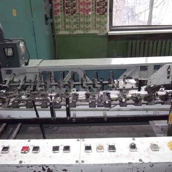 Folding and gluing machine KAMA FKM 100-2;