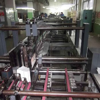 Folding and gluing machine KAMA FKM 100-2;