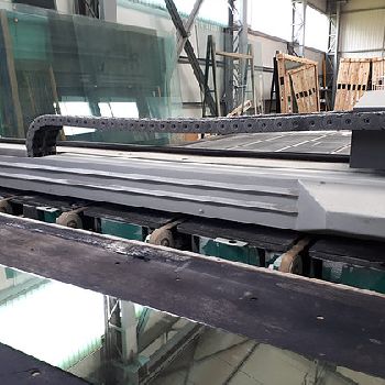 Bottero utting line regular (DLF) + LMT Low E grinder Glass cutting / edging machine