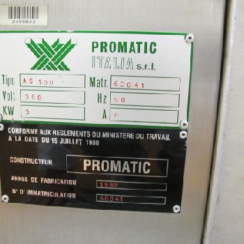 Marchesini MB 420 Thermoforming - Form, Fill and Seal Line