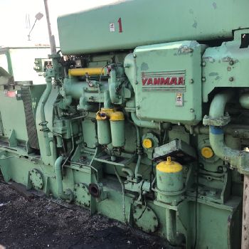 Yanmar 6N18AL-SN engine with spare parts..