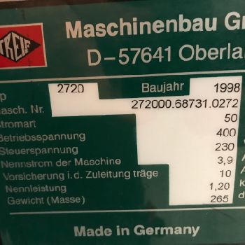 Treif Derby 9x9mm Cutter