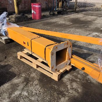 Pillar jib crane ABUS LS 200 with vacuum lifting device