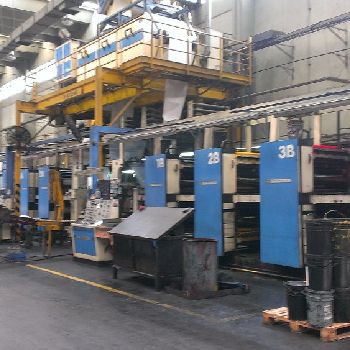 Harris 845 Web continuous printing press