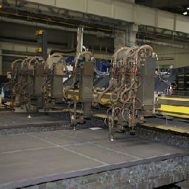 Máquina de corte Esab Suprarex SXE P-3 7000 - Plasma / gas