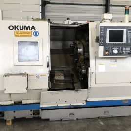 Torno CNC Okuma LU 15 M Big Bore de 4 ejes usado