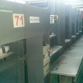 Heidelberg SM 102-5P Offset five colours