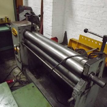 Morgan Rushworth TRTS 1300/3.2 Plate rolling machine