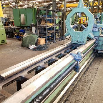 Tacchi FTC 75 Ø 1500 x 8000 mm heavy duty lathe