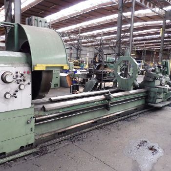 Tacchi FTC 75 Ø 1500 x 8000 mm heavy duty lathe
