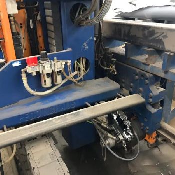 Peddinghaus Profile drilling line Automatic/ CNC turret drilling machine