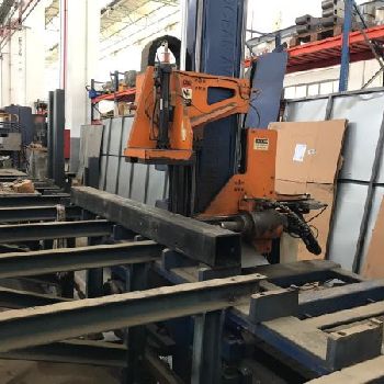 Peddinghaus Profile drilling line Automatic/ CNC turret drilling machine