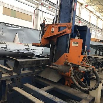 Peddinghaus Profile drilling line Automatic/ CNC turret drilling machine