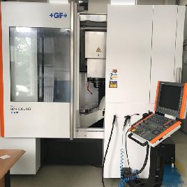 Centro de mecanizado Mikron HPM 800 U HD - 5 ejes