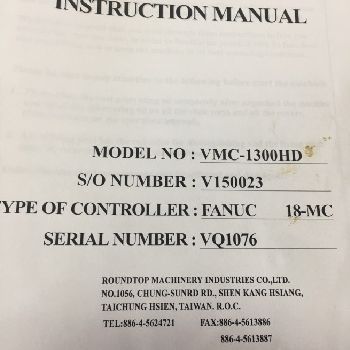 Matra VMC 1300HD Machining center - vertical