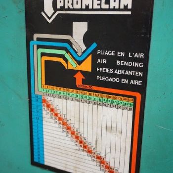 Promecam PPH 25.12B Press brake cnc/nc