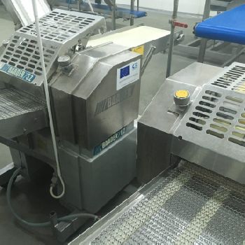 Marel, Carnitech, Baader, Fomaco Salmon processing line Skinning