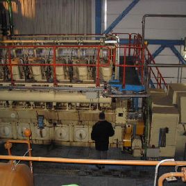 BHKW Marbach 12 VDG Generator - Planta de energía - Planta de energía completa