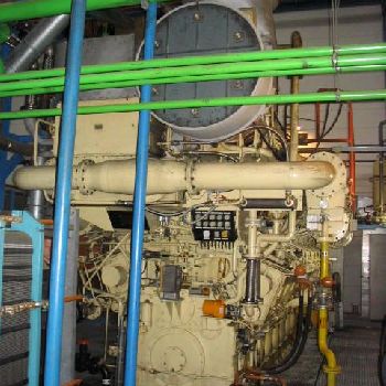 BHKW Marbach 12 VDG Generator – Power Plant - Complete Power Plant