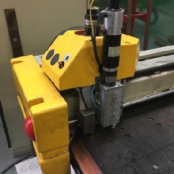 Bottero 352BCS Glass cutting / edging machine