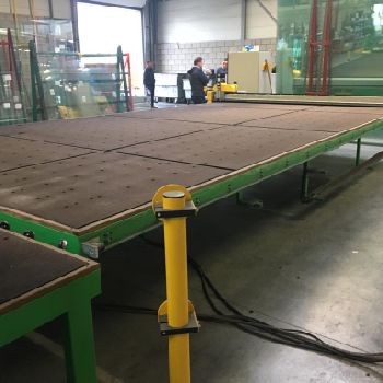 Bottero 352BCS Glass cutting / edging machine