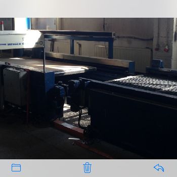 Messer Griesheim Eurolas 1502 laser cutting machine