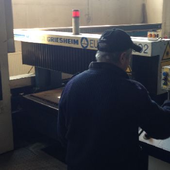 Messer Griesheim Eurolas 1502 laser cutting machine