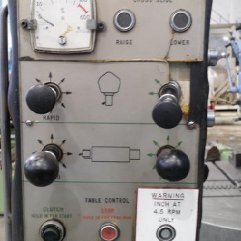 Webster &amp; Bennett EM 48" vertical turret lathe