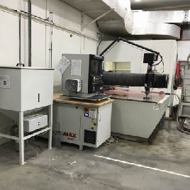 OMAX 5555 waterjet cutting machine