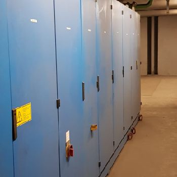 JUNKER 1500 KW Dual with 2 pcs of 3000 kg furnaces Industrial oven