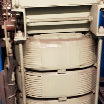 JUNKER 1500 KW Dual with 2 pcs of 3000 kg furnaces Industrial oven