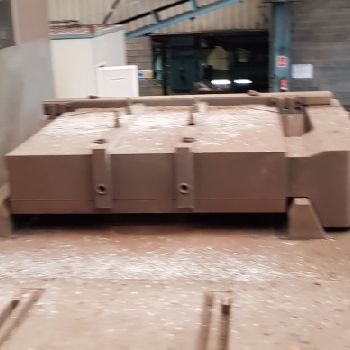 JUNKER 1500 KW Dual with 2 pcs of 3000 kg furnaces Industrial oven