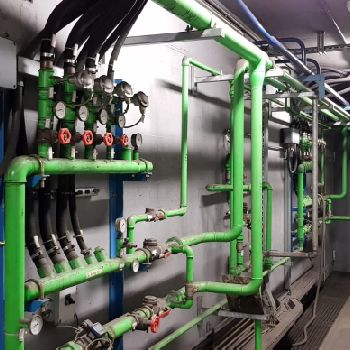 JUNKER 1500 KW Dual with 2 pcs of 3000 kg furnaces Industrial oven