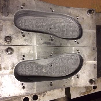 Offered for sale was complete shoe manufacturing plant