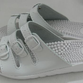 Offered for sale was complete shoe manufacturing plant